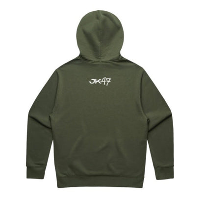 JK-47 Mens Cypress Green Hoodie